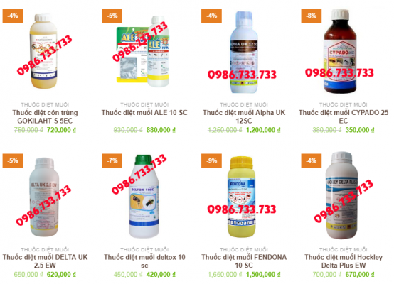 thuốc diệt côn trùng tại Đà Nẵng