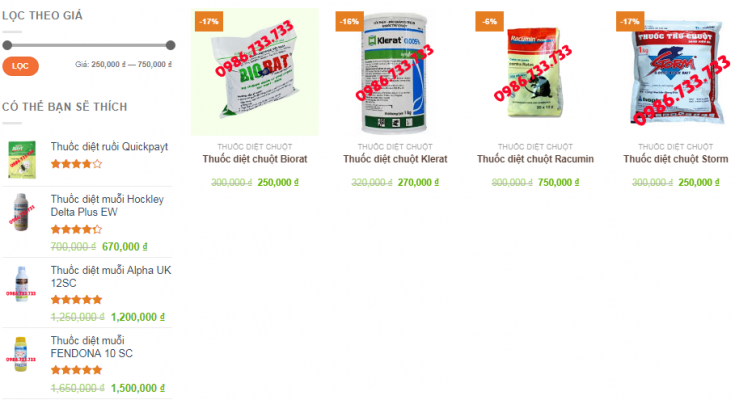 thuốc diệt côn trùng tại Cao Bằng