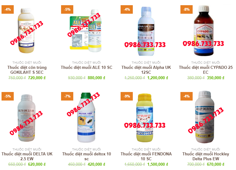thuốc diệt côn trùng tại Đà Nẵng