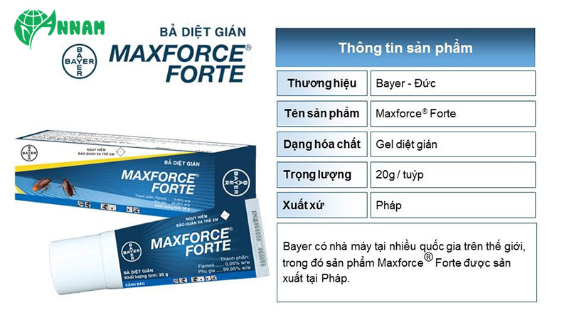 Thuốc diệt gián đức