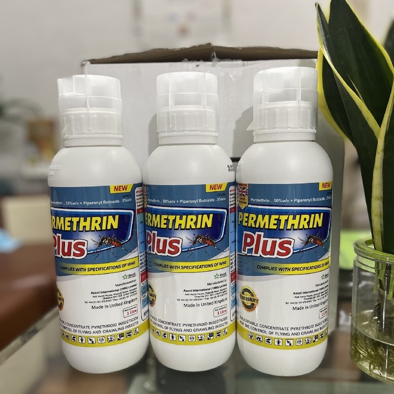 Thuốc diệt muỗi Permethrin Plus